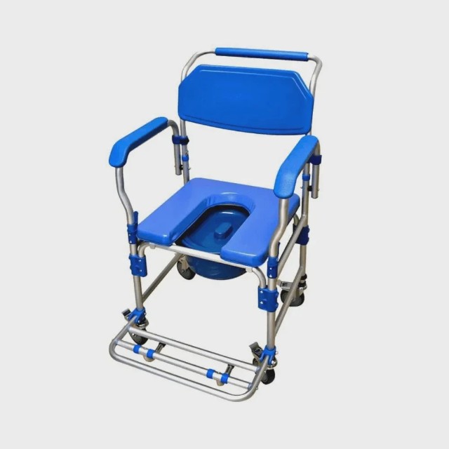 Cadeira De Banho Sanitária Higiênica Dobrável D60 Dellamed