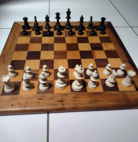 Peças de xadrez de madeira ASNEY, peças de xadrez de madeira para torneio  Staunton, peças de xadrez de 3,15 polegadas, peças de estatuetas de jogo de  xadrez, inclui bolsa de armazenamento