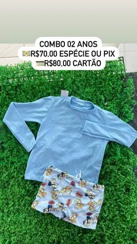 Camisa de proteção e sunga - Foto 5