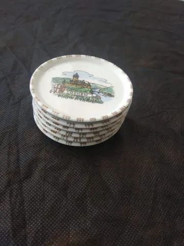 Porcelanas alemãs, descanso de copos  - Foto 2