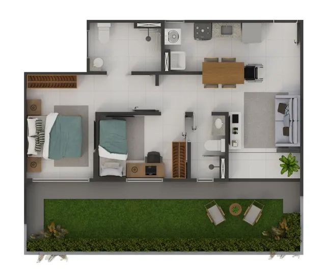 Apartamento com 3 quartos à venda, 59 m² por R$ 254.739 - Carlito Pamplona - Fortaleza/Cea - Foto 7