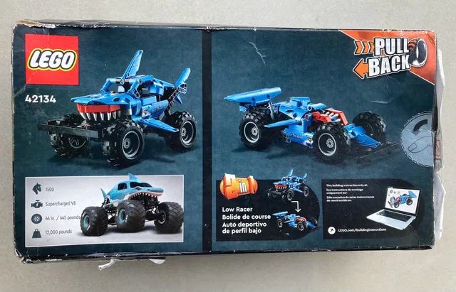 Lego Original novo Monster Jam set 42134 Artigos infantis