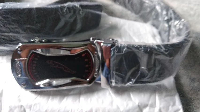 Cinto Luxo Fivela Automatica Couro Pu - Foto 3