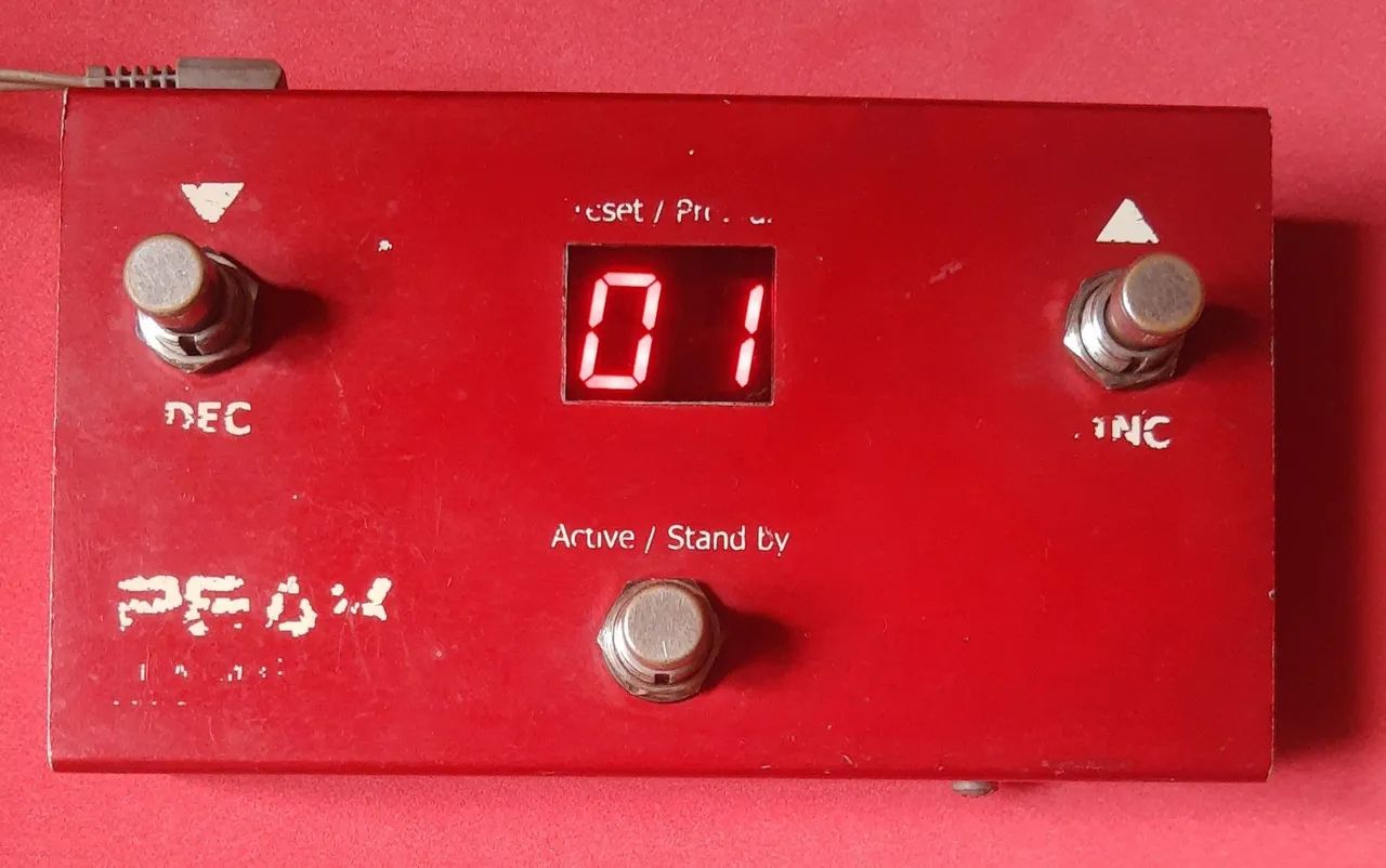 Pedal Controlador Para Pedaleiras e Amplificadores 