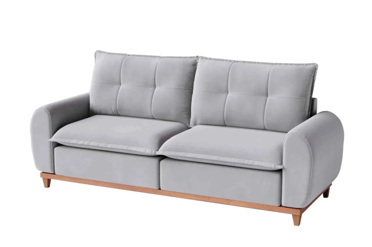 Sofá Living 2,00m Decor Molas Ensacadas e Bonnel r66 - Foto 3