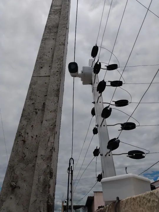 Câmera de Segurança Intelbras kit com 4 completo e instalado, cerca Espiral Concertina. - Foto 4