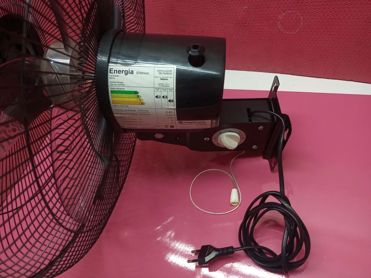 Ventilador de Parede Neptuno 110V - Foto 4