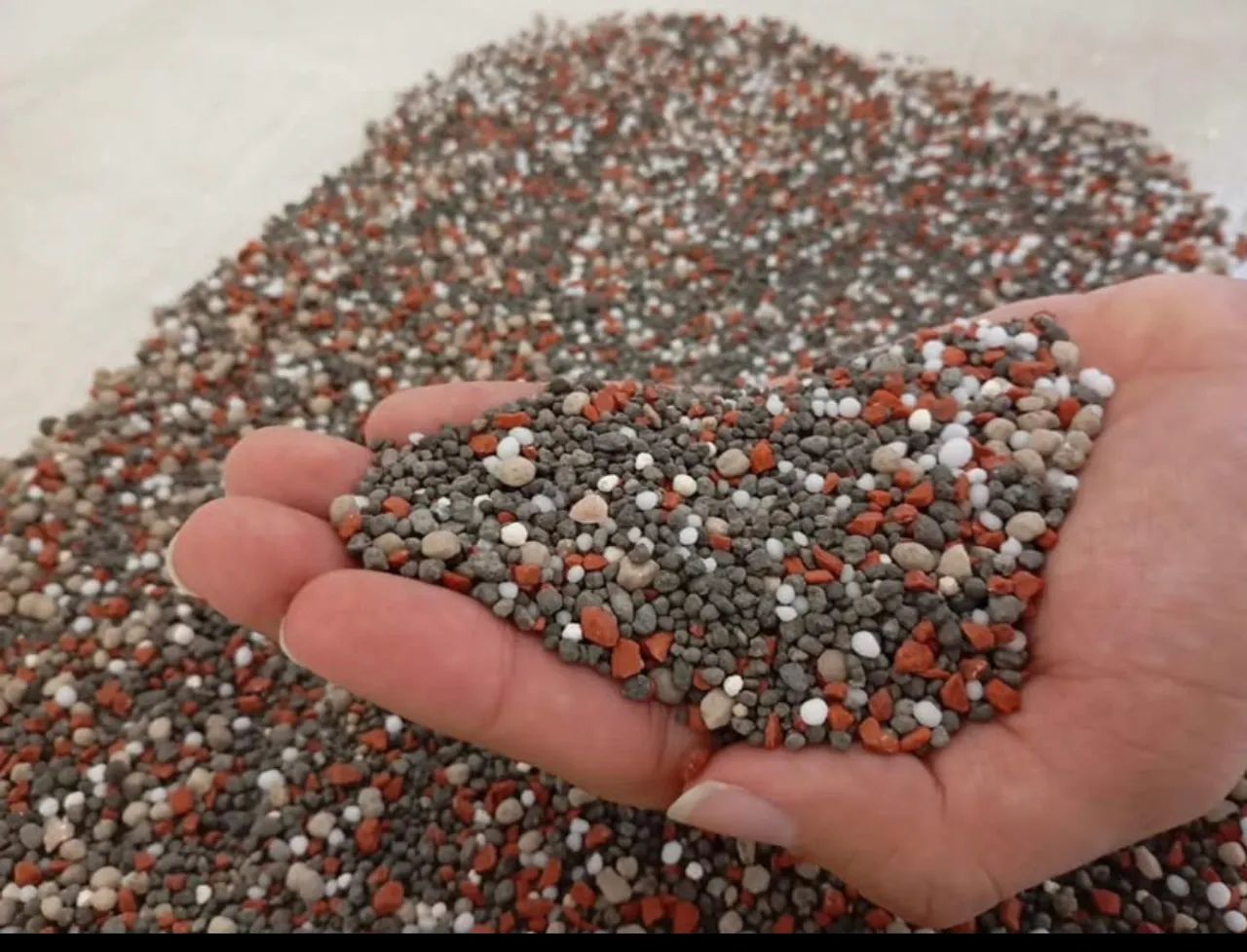 Adubo Granulado de varredura de NPK