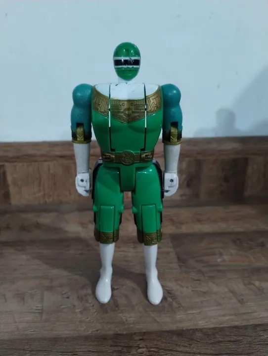 Power Rangers Zero - Transformed Zord Green Ranger - no estado