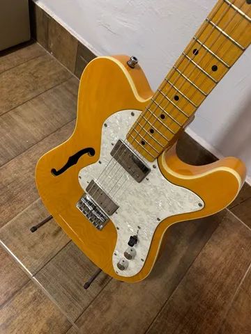 Guitarra Condor Telecaster Thinline Ctx200a Ambar