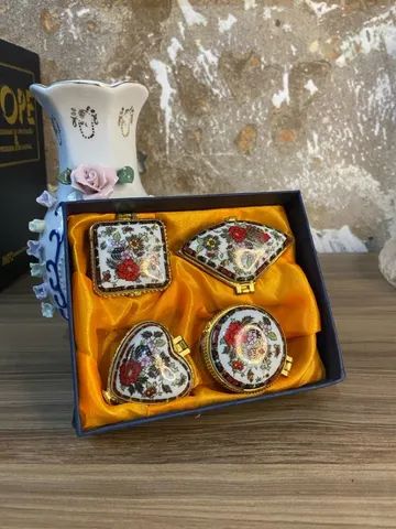 Conjunto Porta Joias ou Cápsulas | Antiguidades | Donareliquias  - Foto 6