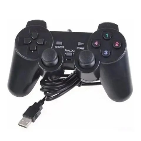 Controle Joystick Usb Analógico Para Computador 