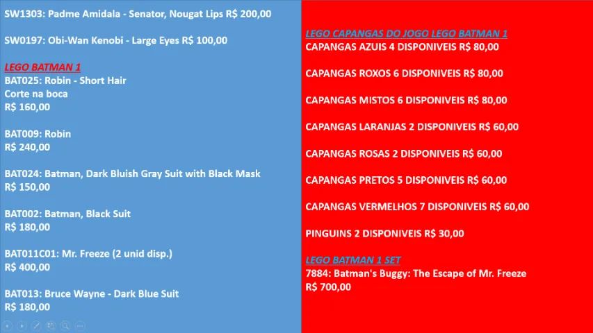 Lego BATMAN 1, HARRY POTTER, NINJAGO, SUPER HEROES DC E STAR WARS ACESSORIOS - Foto 5