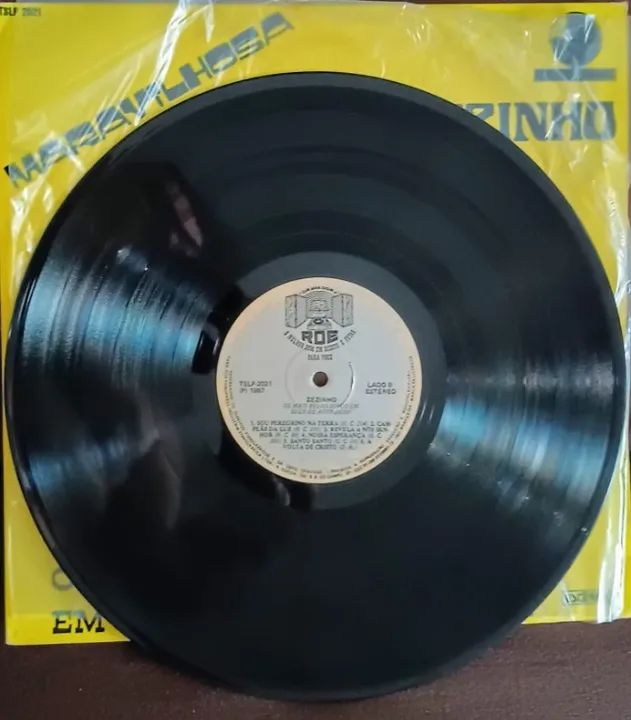Lp Disco Vinil Gospel Evangélico Zezinho - Maravilhosa Graça - Foto 3