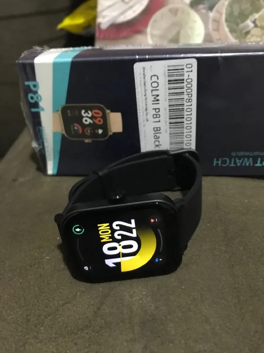 Smartwatch P81 - Novo - Preto zap *