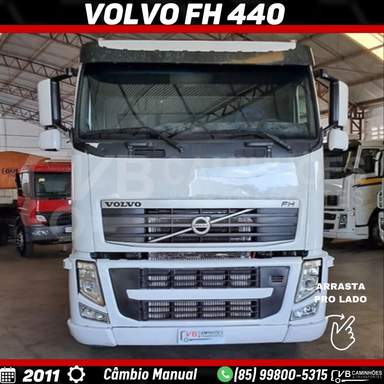 Volvo FH 440 2011 - Câmbio Manual - Foto 3