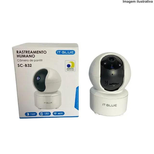 CAMERA IP SEGURANÇA RASTREAMENTO HUMANO SC-B32