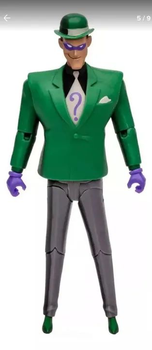 Charada Riddler Batman Animated Mcfarlane  - Foto 3