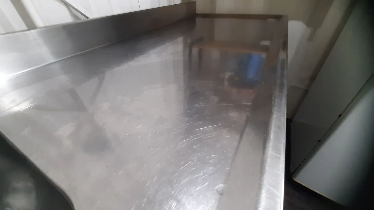 Bancada de Inox com Pia - Foto 2