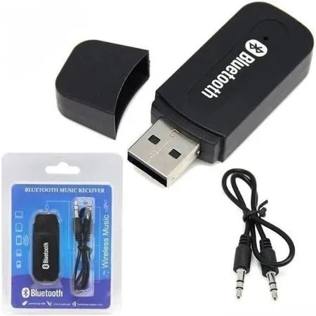 Frete grátis/Adaptador e receptor Bluetooth USB para carro - Foto 3