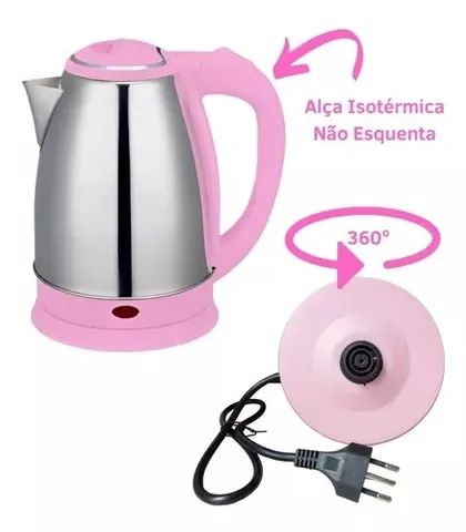 Chaleira Eletrica1.8l 1100w Bak-110-inox