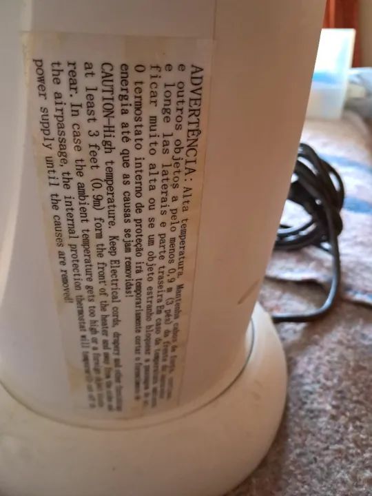 Aquecedor ótimo pouco usado  - Foto 2