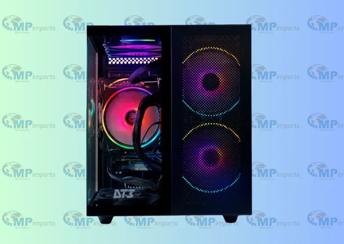 Loja MP Imports: Gabinete Gamer DT3 HyperFlow, super compacto, tipo aquário em vidro - Foto 5