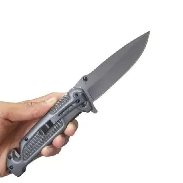 Canivete detalhe em madeira Quebra vidro(Novo) - Foto 2