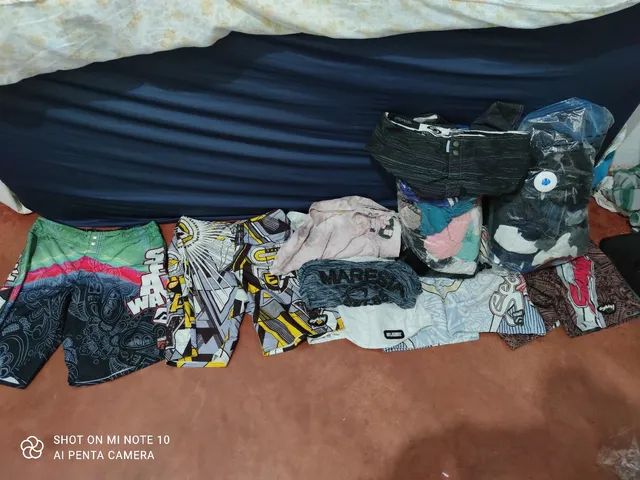 Roupas de marca, bermudas , calça, camisas - Foto 2