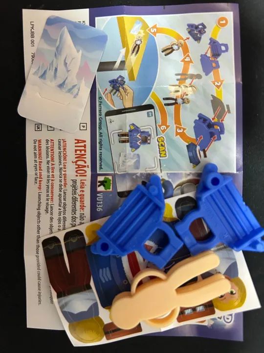 Brinquedos coleção Kinder Joy Applaydu - Foto 3