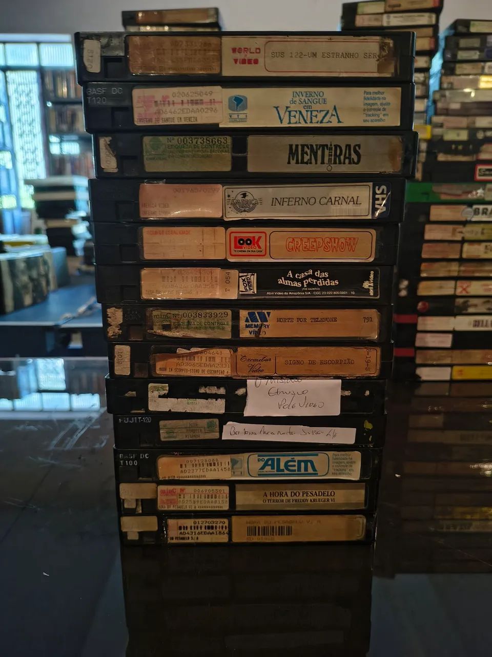 Fitas VHS originais sem capa - Raridades - Foto 2