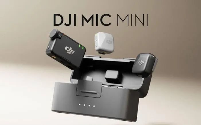 Microfone Wireless Dji Mic Mini (2 TX + 1 RX + Charging Case) - NOVO