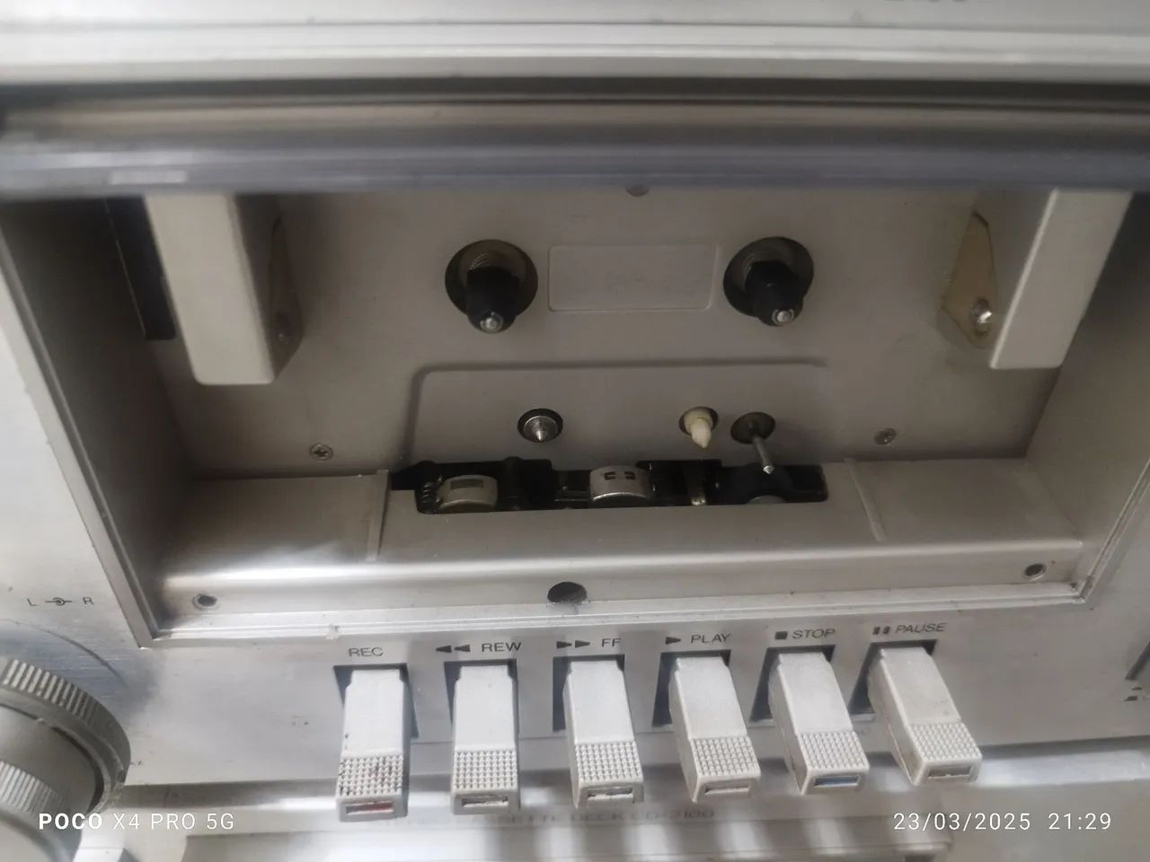  Tap deck Gradiente CD-Z100 e CD-3100 - Gravador de Cassete Estéreo - Foto 5