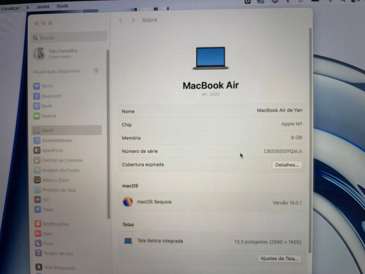 MacBook Air  M1 2020 - Notebook Apple - Foto 5