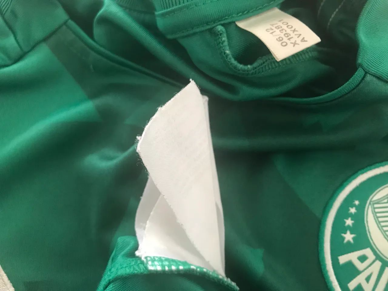 Camisa Palmeiras adidas kia 2012 M - Foto 5