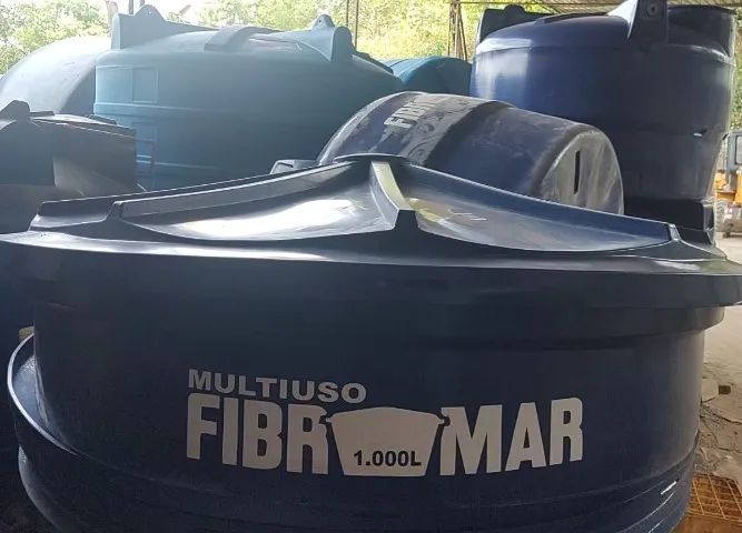 Caixa D`Água Multiuso Piscina1.000L Fibromar Nova - Foto 2