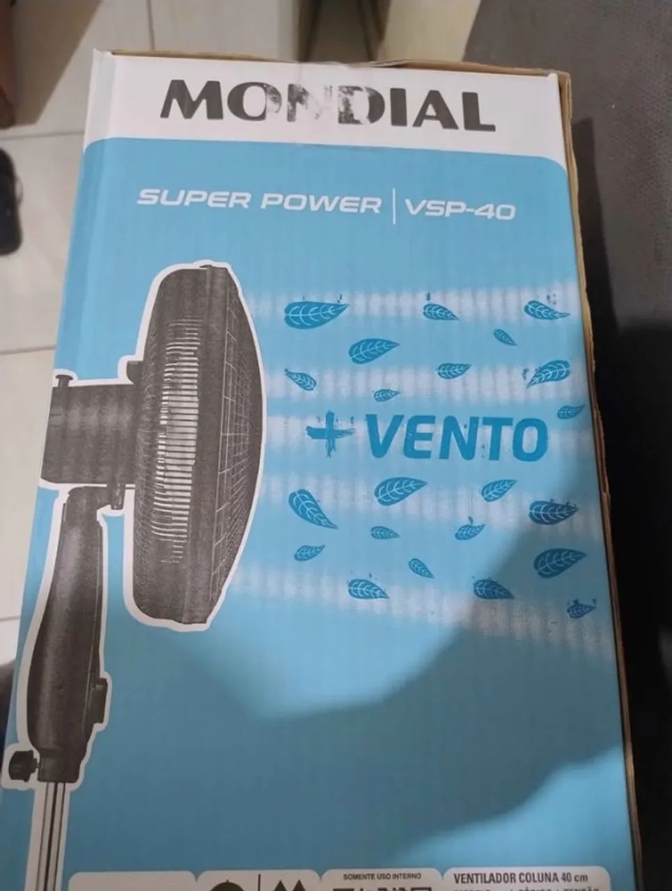 Ventilador de coluna mondial novo, na caixa! - Foto 3