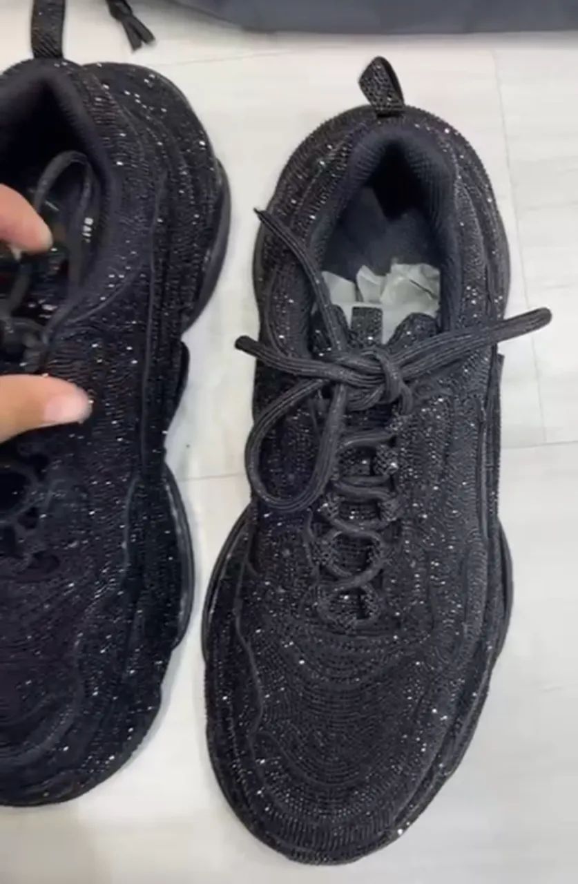 Tênis Balenciaga Brilhante High Quality Calçados Chácara