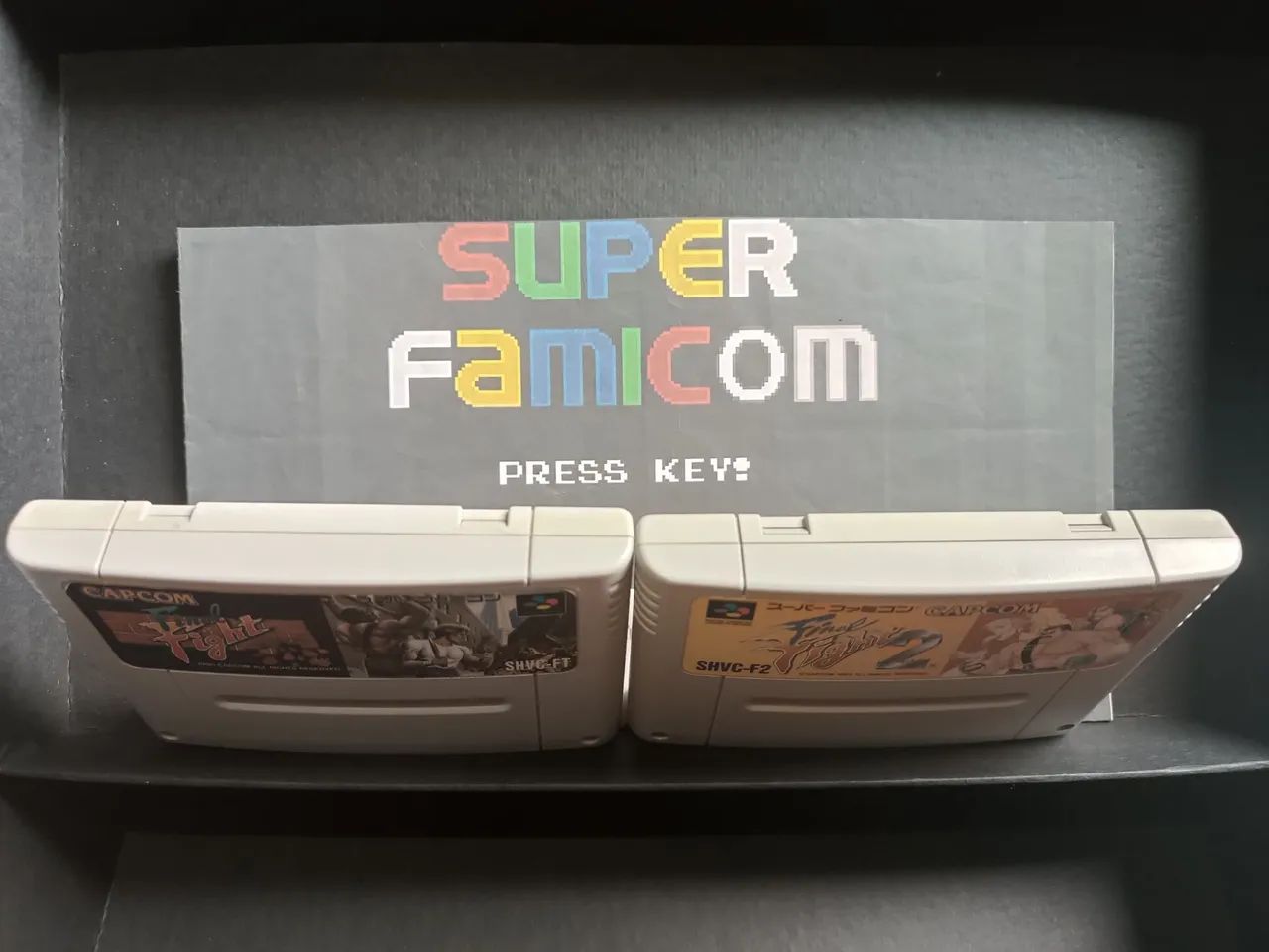 Final Fight 1 e 2 original Super Famicom  - Foto 5