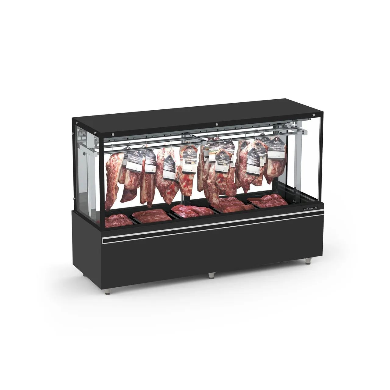 Balcão refrigerado para Açougue 2 metros - Novo