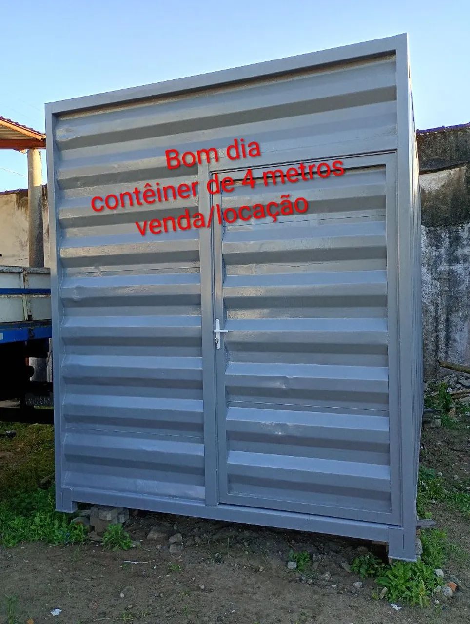 Contêiner com 4 metros de comprimento , LOCAÇÃO OU VENDA - Foto 5