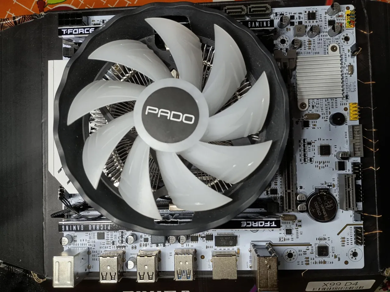 [NOVO] KIT X99 Qiyida D4 + Xeon 2650v4 + 2x8GB DDR4 3200mhz vulcan + pado aircooler
