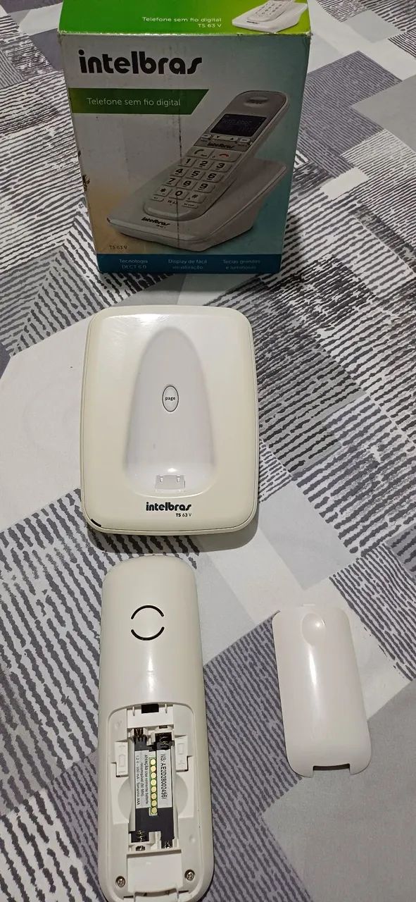 Telefone sem fio digital Intelbras TS 63 V - Foto 3