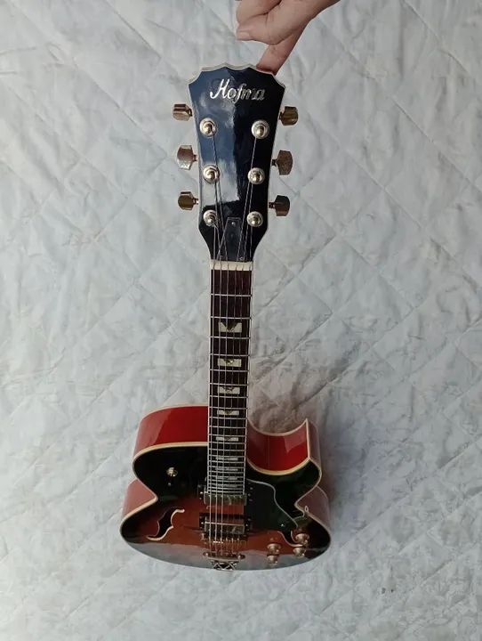 Guitarra Semi Acústica Hofma  - Foto 3