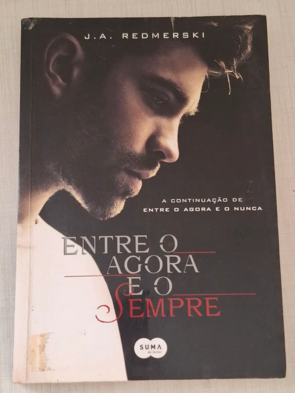 Livro Entre o Agora e o Sempre - J.A. Redmerski