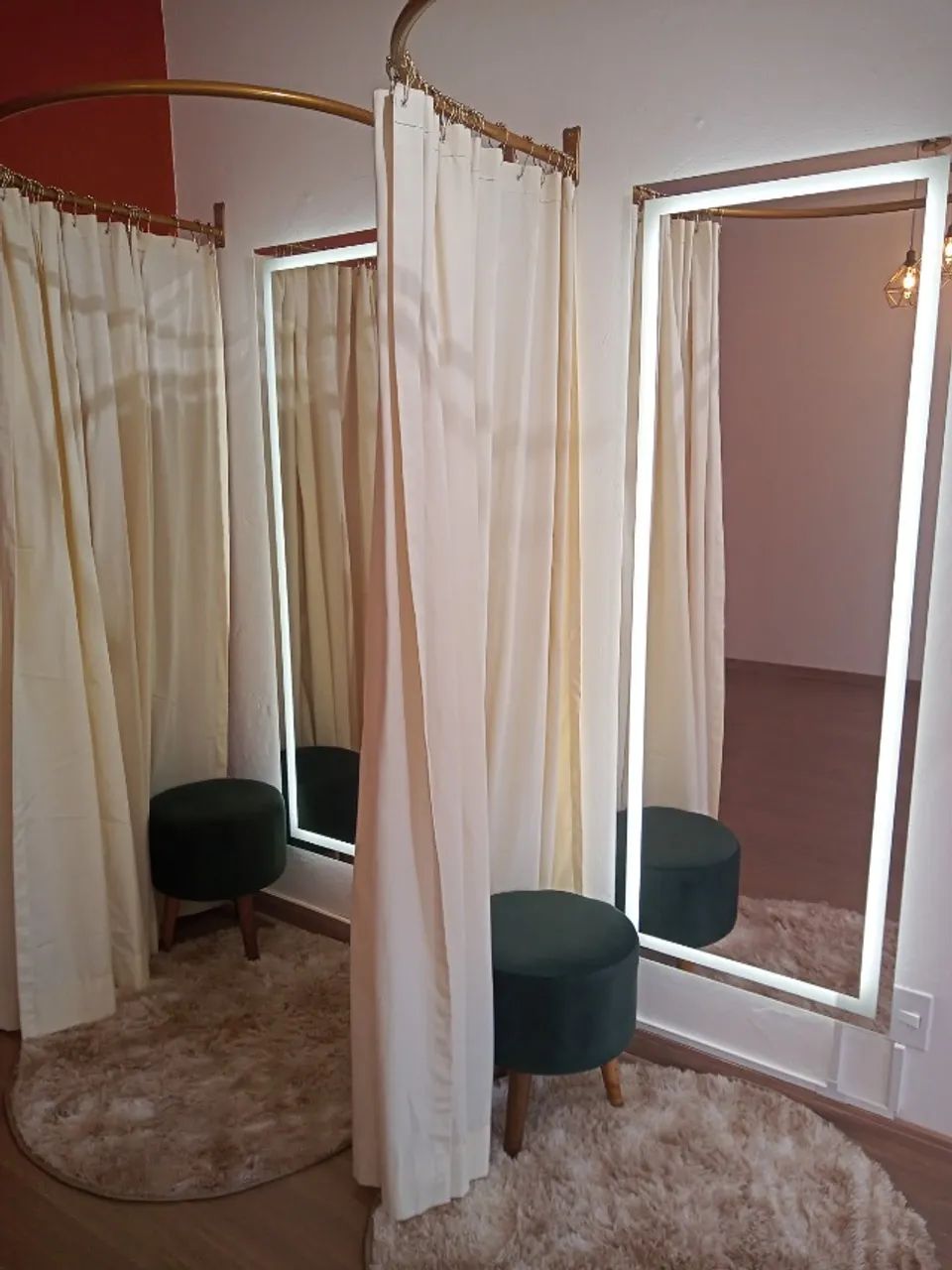 Cortina blackout para provador  - Foto 3