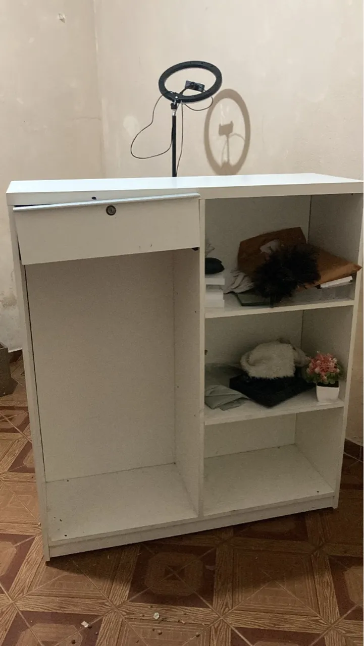 Armário de Escritório Branco