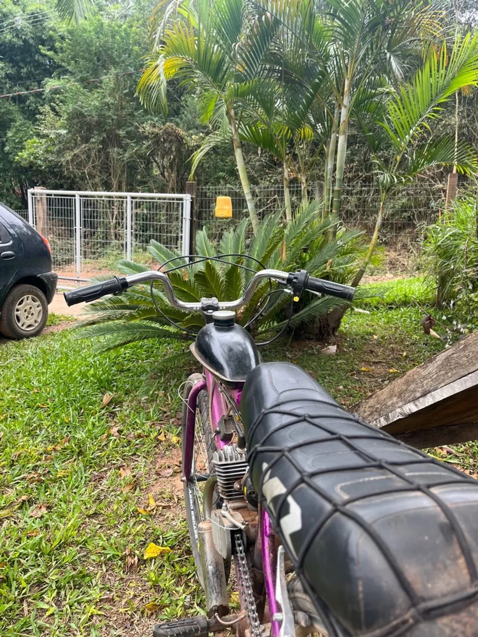 Bicicleta Motorizada Roxa65562822536833123