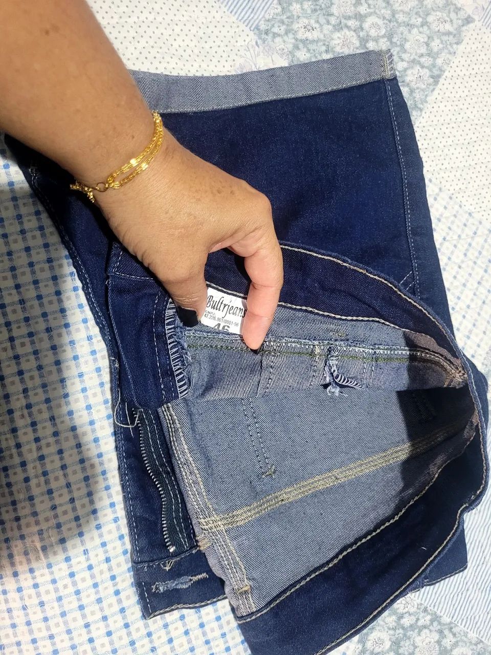 Short Jeans Azul - Foto 2