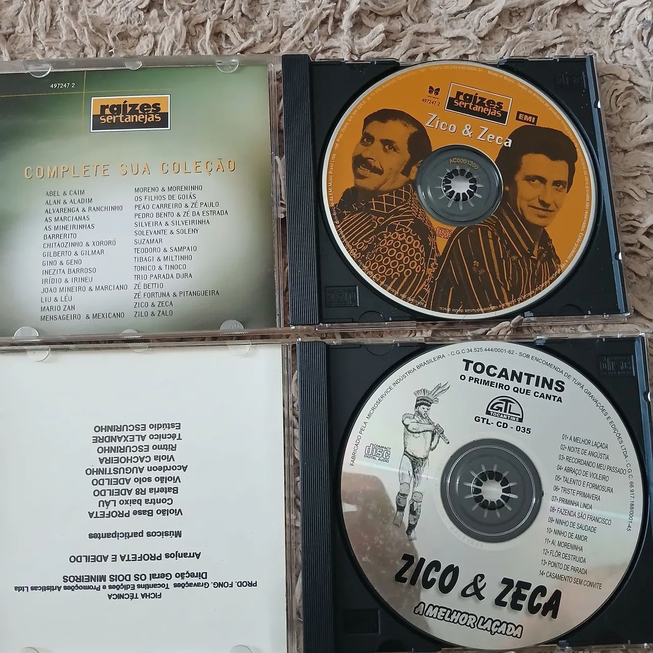 cds Zico e Zeca  04 unidades  - Foto 3